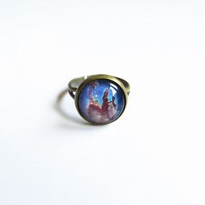 Pillars of Creation, Pillars of Creation Nebula Ring, Eagle Nebula, Nebula Ring, Galaxy Ring, Hubble, Space Ring, Solar System Ring