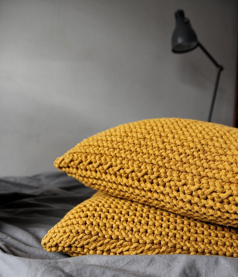 Chunky Knit Cushions Chunky Knit Throw Pillows Knitted Etsy UK