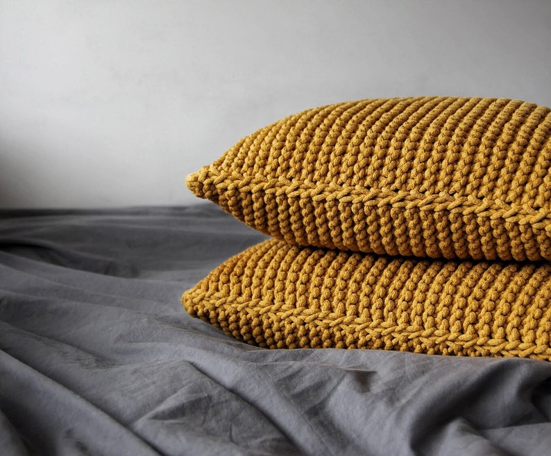 Chunky Knit Cushions Chunky Knit Throw Pillows Knitted Etsy