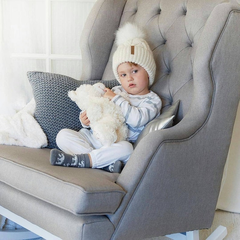 chunky knitted cushion pillow