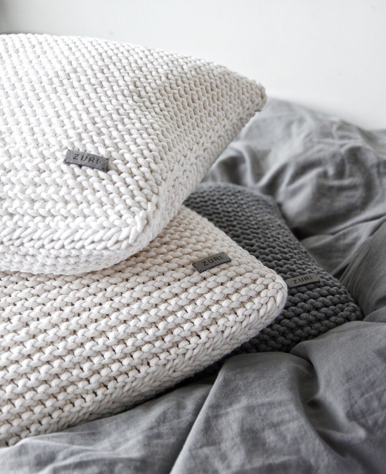 Chunky Knit Throw Pillows Chunky Knit Cushions Knitted Etsy