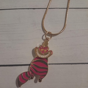 Cheshire Cat Necklace