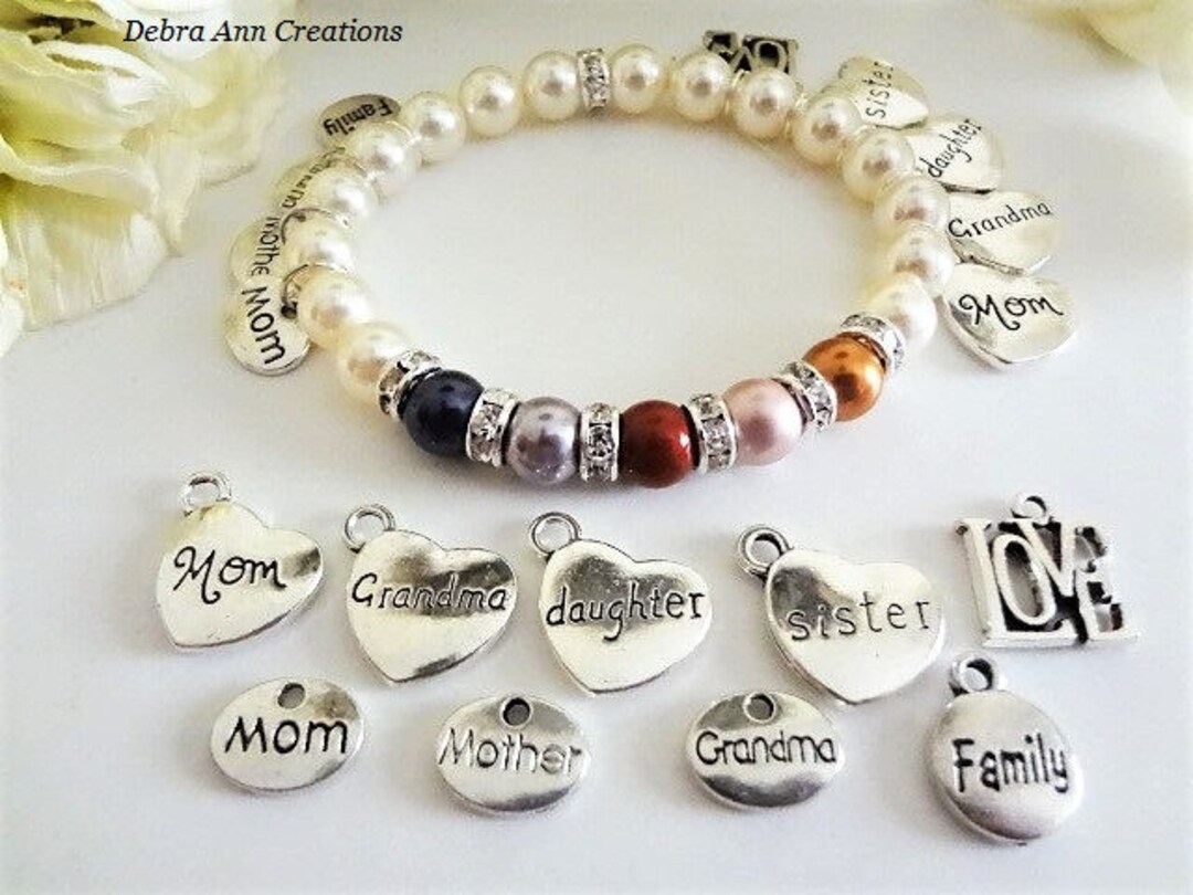 Mother-Daughter Bar Bracelet Set
