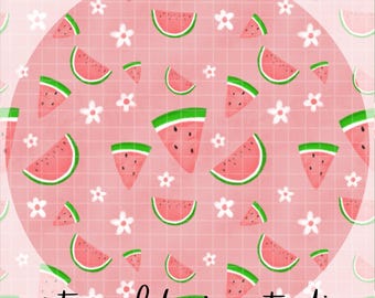 Watermelon Seamless Pattern | Digital Download for Fabric, Paper, Sublimation, & More