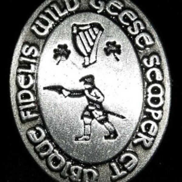 The Wild Geese Pin ™, Irish, Gaelic commemoration, lucky charm Lapel Pin