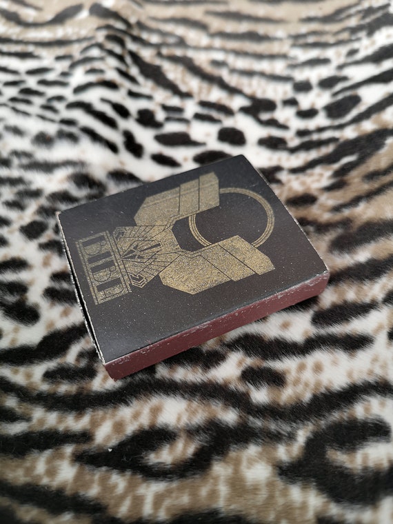 Original 1973 Biba Box Of Matches Featuring The Men's Department Logo  - Good Condition - Only 35 Pounds!