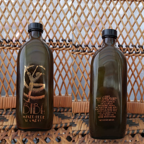 Original 1973 Biba Mixed Herb Shampoo Bottle Full - Good Condition - Only 70 Pounds!