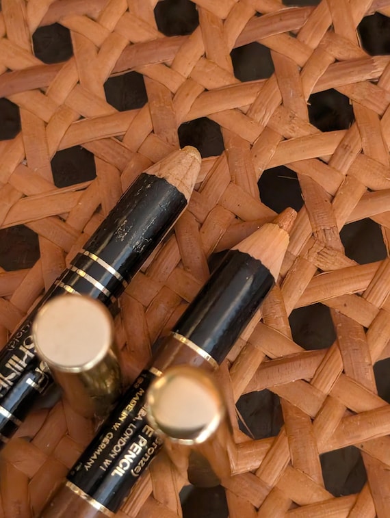 Original 1970s Biba Jumbo Eye Pencils Pair - Good Condition - Only 25 pounds!