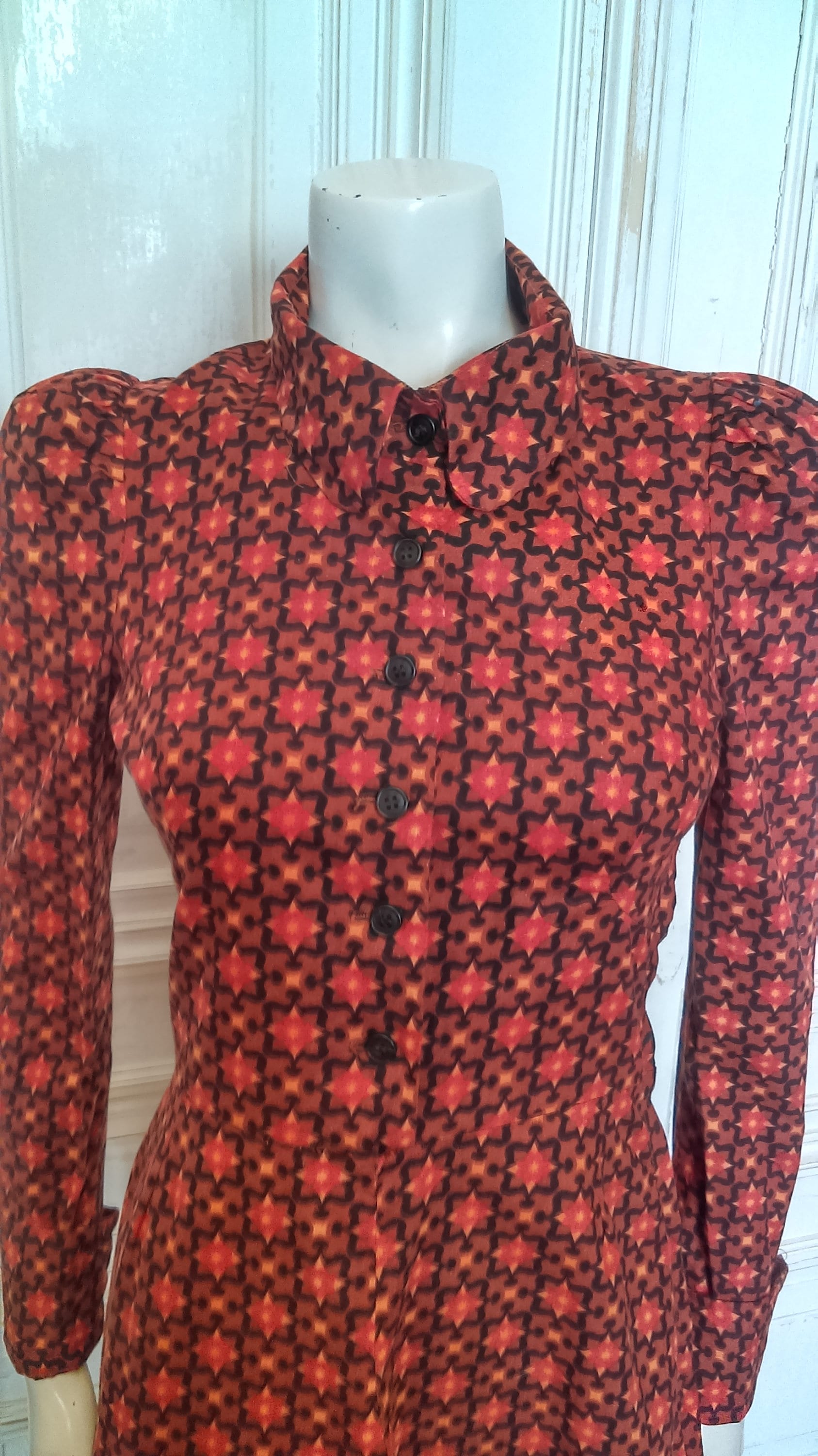 SALE***** Original 1960's Biba Iconic Burgess & Ledward Fabric Mini