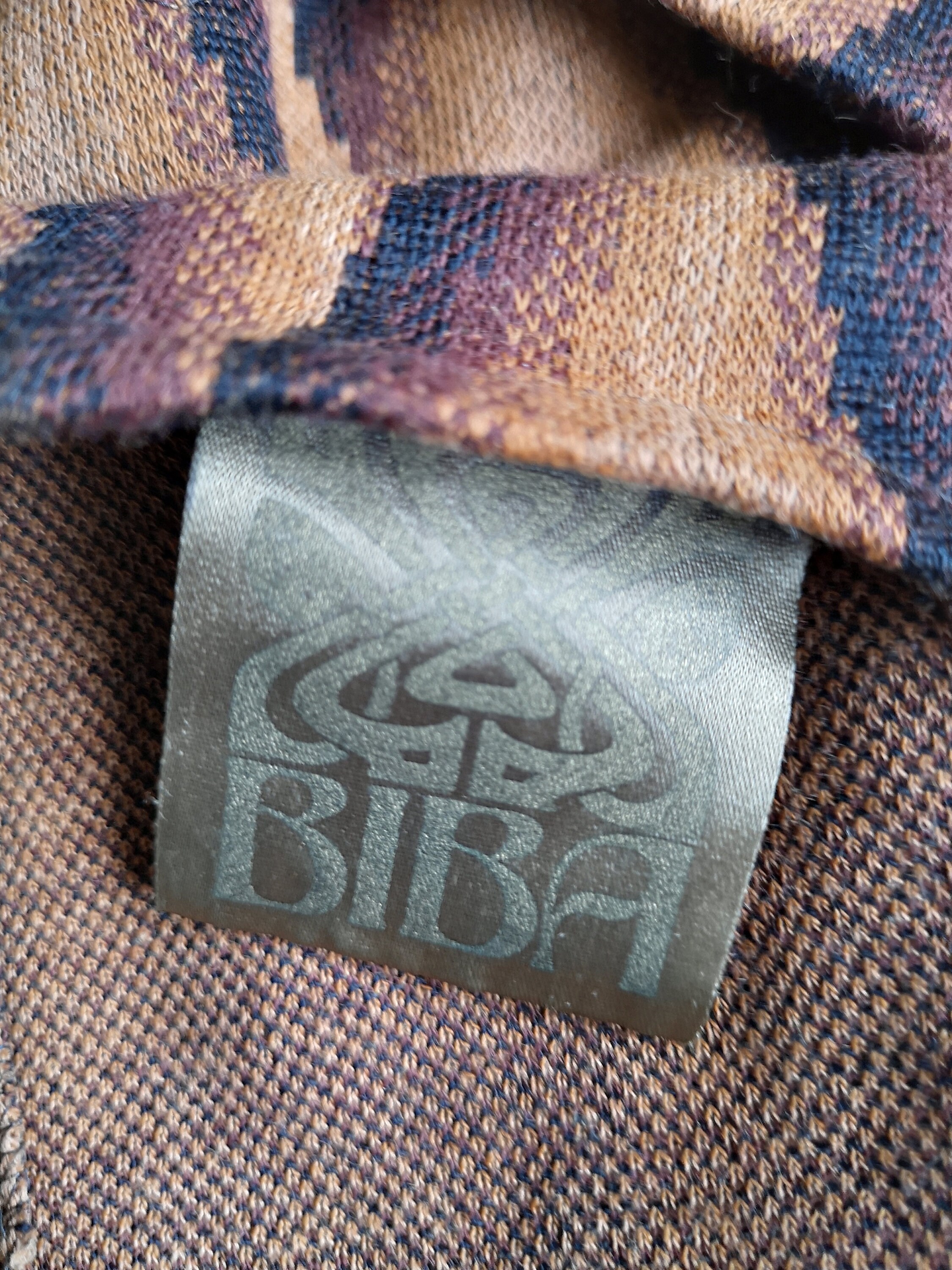 Original 1972 Biba Children's Cotton Aztec Design Waistcoat Good