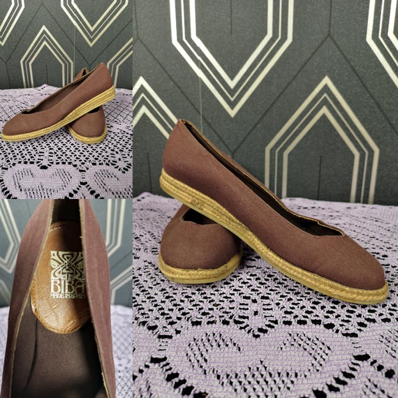 Rare Original 1973 Biba Wedge Shoes - Good Condition - Only 145 Pounds!