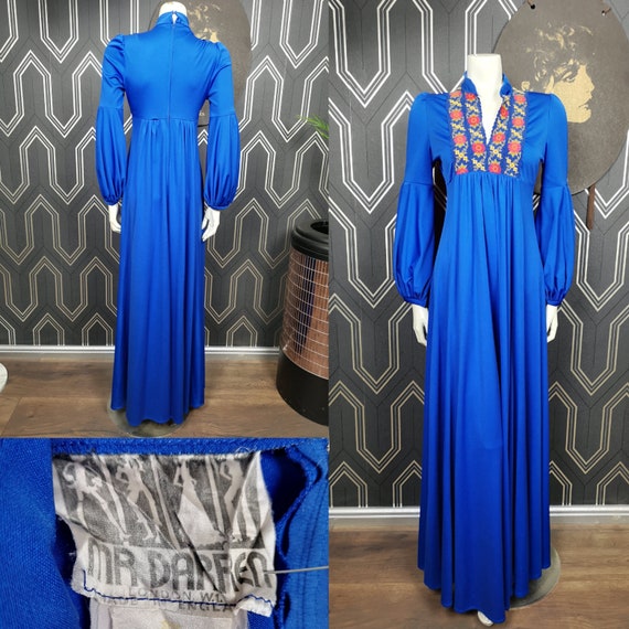 Original 1970's Mr Darren Maxi Dress - Good Condition - Only 65 Pounds!