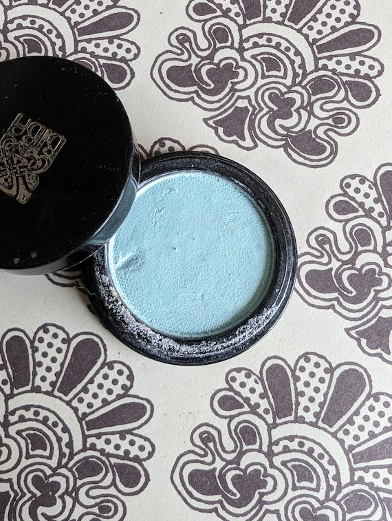 Original 1970's Biba Slim Eyeshadow Turquoise 2 - Good Condition - Only 12 Pounds