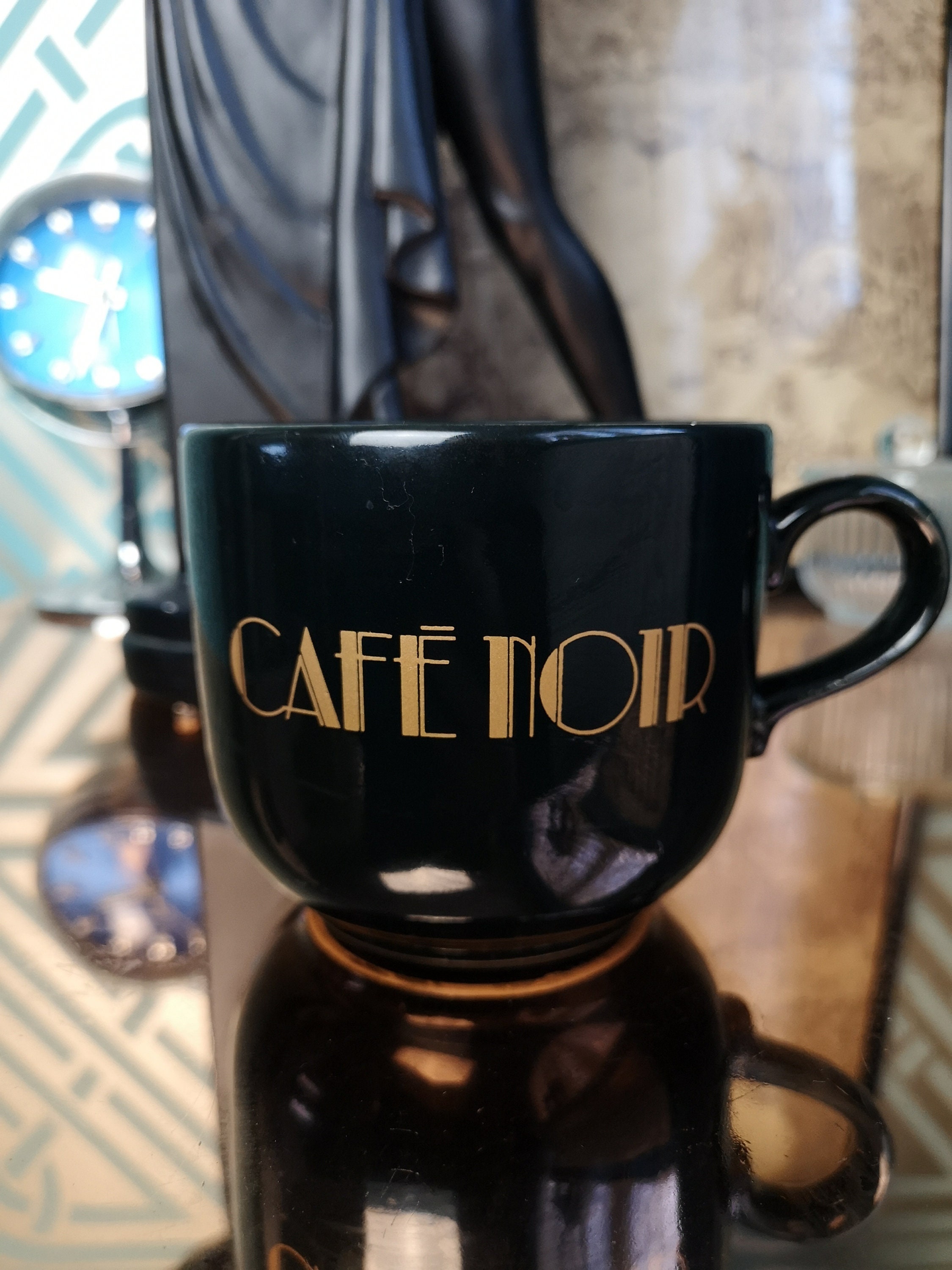 astier de villatte coffee cup ASTIER DE VILLATTE // Tricolore Cup  N2