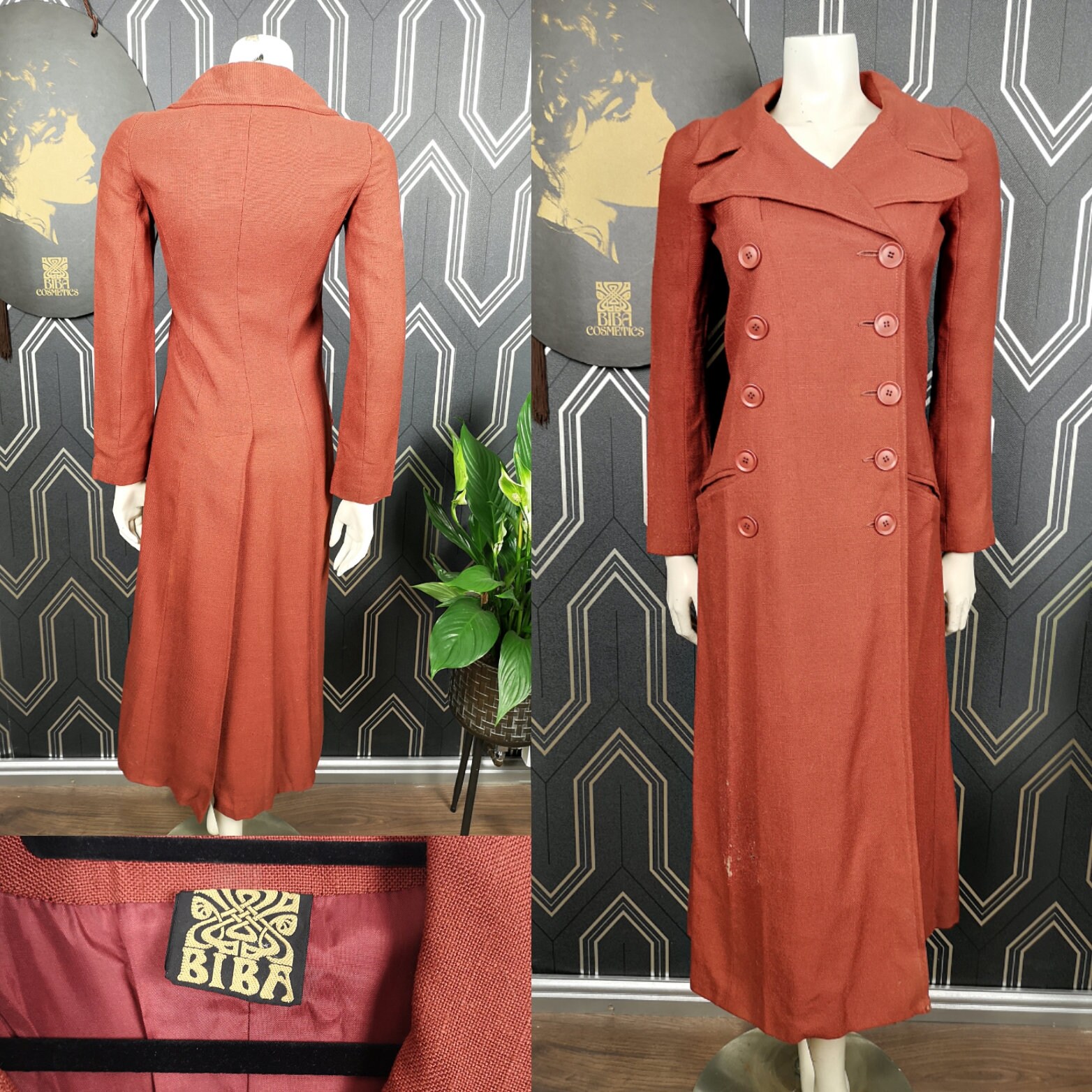 Biba Coat - Etsy UK