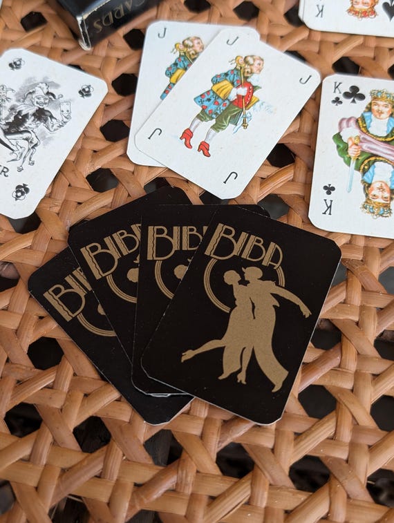 Original Biba Rainbow Room Playing Cards - Near Mint Unused Condition - Only 65 Pounds