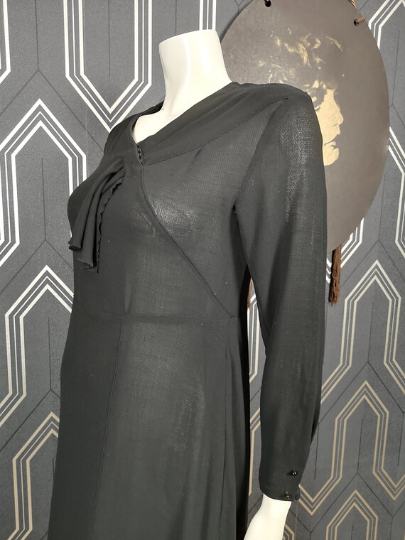 Original 1920's Heavy Cotton Gauze Tea Dress Fair C… Gem