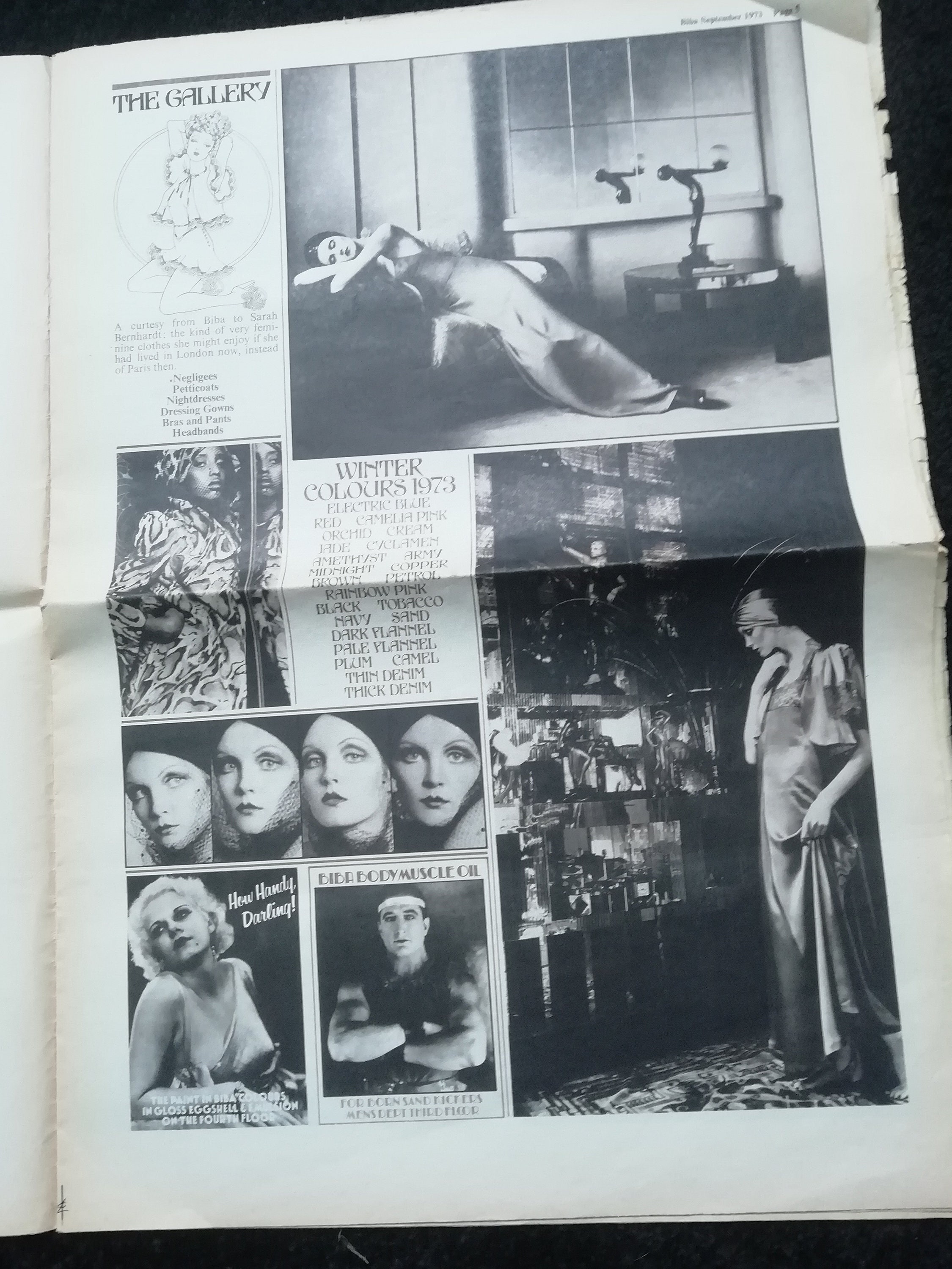 Original 1973 Big Biba Opening Day Newspaper - Great Condition - Only ...