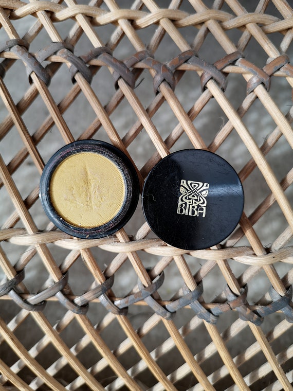 Original 1970's Biba Slim Eyeshadow Yellow - Fair Condition - Only 10 Pounds