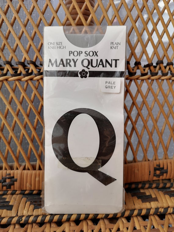 Deadstock Original 1980's Mary Quant Pale Grey De… - image 1