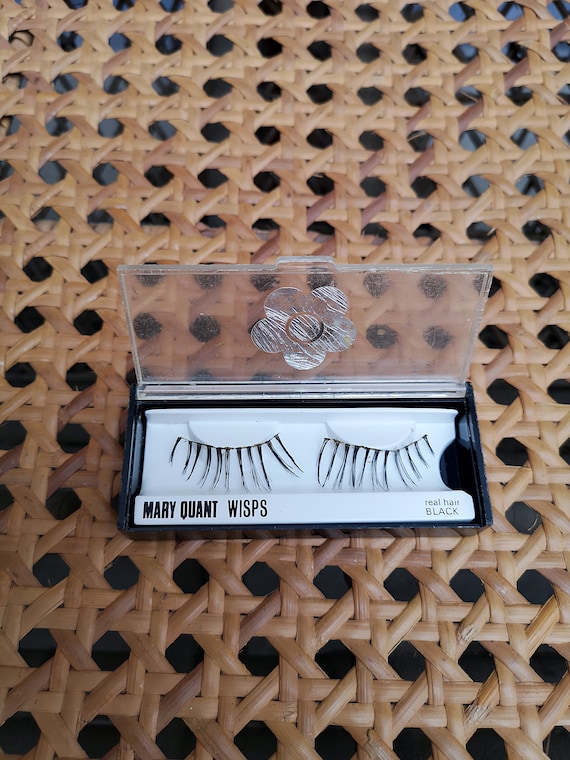 Original 1960's Mary Quant Wisps Black Eyelashes - Good Display Condition - Only 25 Pounds