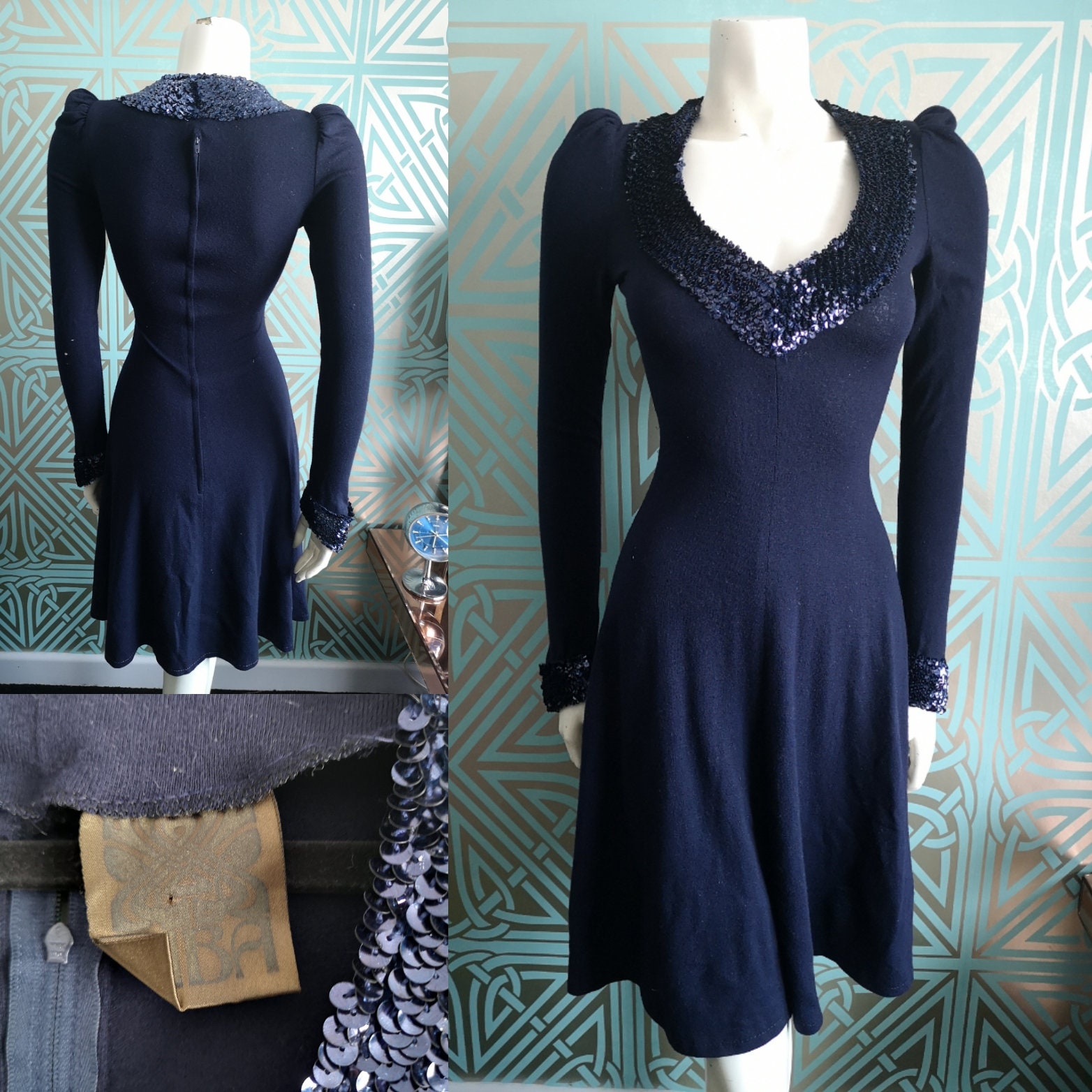 original-iconic-1973-74-biba-sequin-jersey-dress-fair-condition