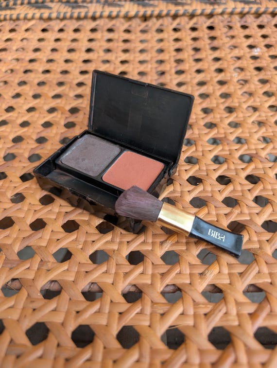 Original 1970's Biba Chamois Honey Brown Contour Powder Make-up Set - Good Condition - Only 30 Pounds