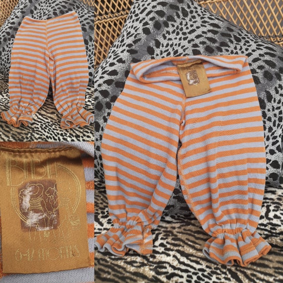 Original 1973 Biba Children's Stripey Pantaloons - Fair Condition - Only 55 Pounds!