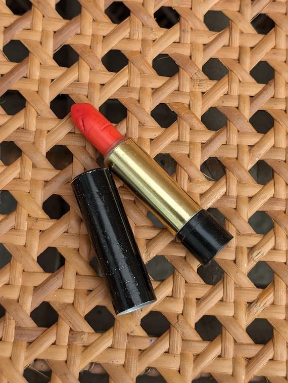 Original 1970's Biba Flame Lipstick - Good Condition - Only 25 Pounds