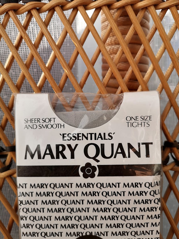 Deadstock Original 1980's Mary Quant Pale Grey Sh… - image 4