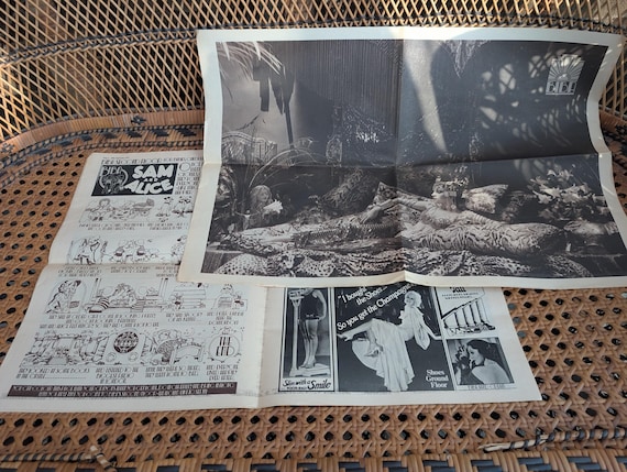 Original 1973 Big Biba Opening Day Newspaper  - Near Mint Condition - Only 125 Pounds!