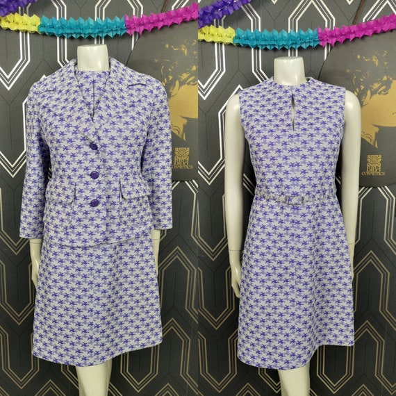 Original 1960's Windsmoor Shift Dress & Box Jacket Set - Great Condition - Only 65 Pounds!
