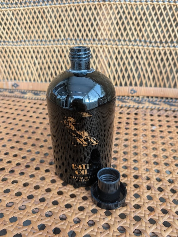 Original Rare 1973 Biba Mens Large Bottle Of Bubble Bath - Good Condition - Only 145 Pounds!