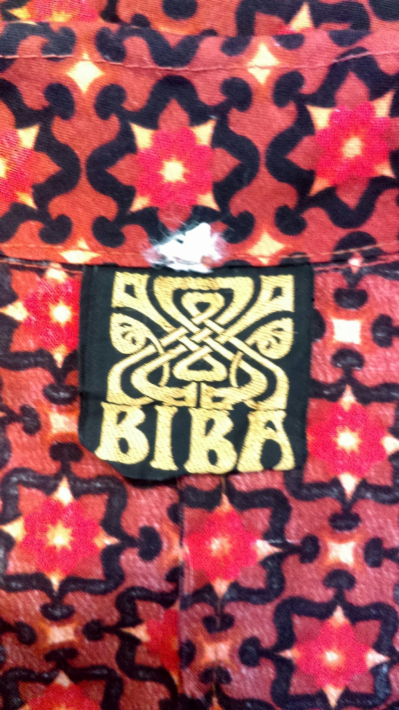 SALE***** Original 1960's Biba Iconic Burgess & Ledward Fabric Mini Dress Good Condition