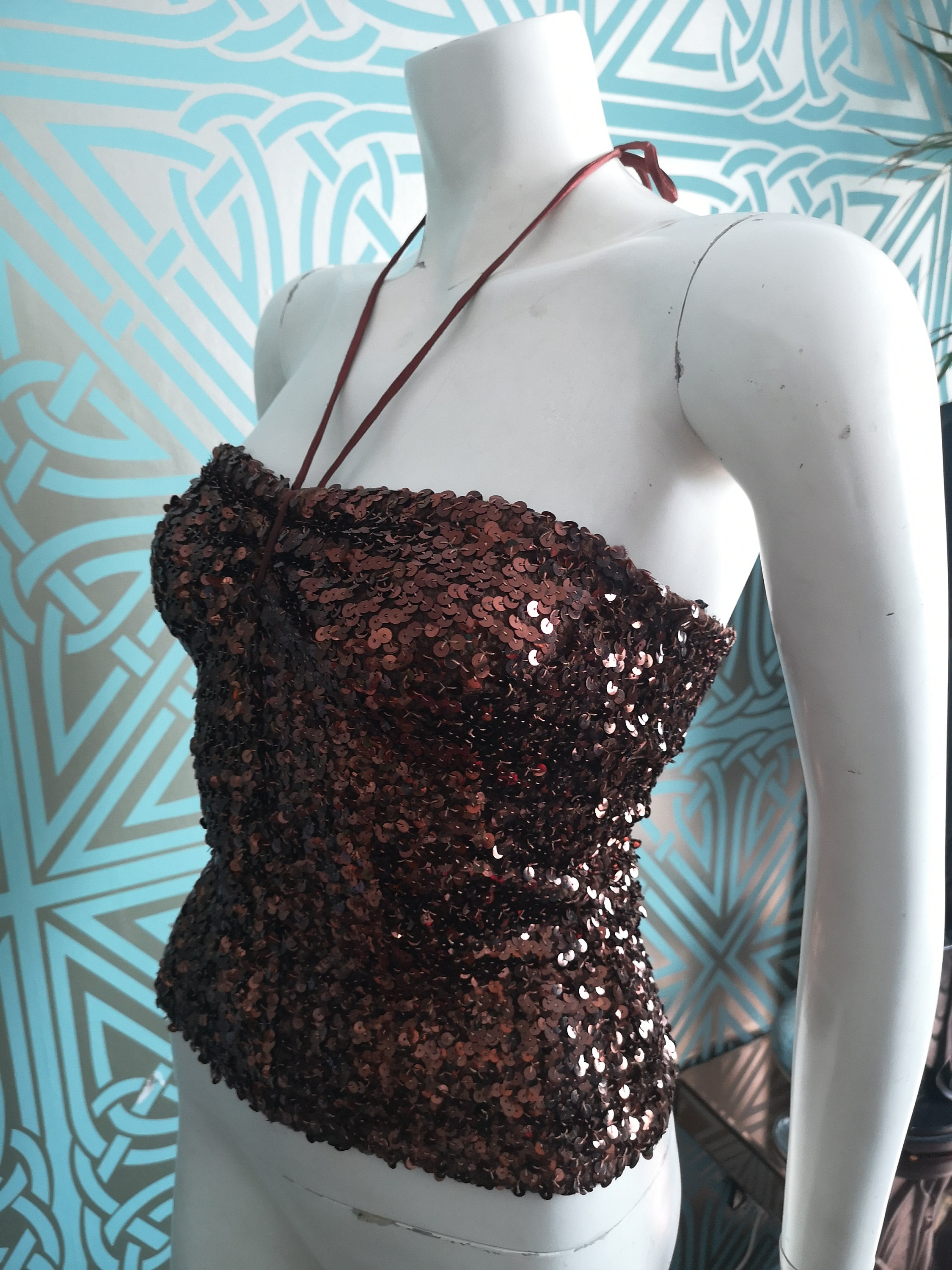 big boob halter top