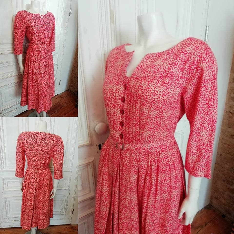 Homemade Red Dresses
