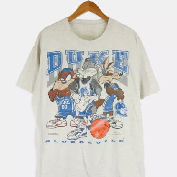 Vintage Duke Blue Devils Looney Tunes Shirt, Duke University Shirt, DKU Shirt, NCAA Basketball, Vintage Shirt,Unisex Shirt Sweatshirt Hoodie