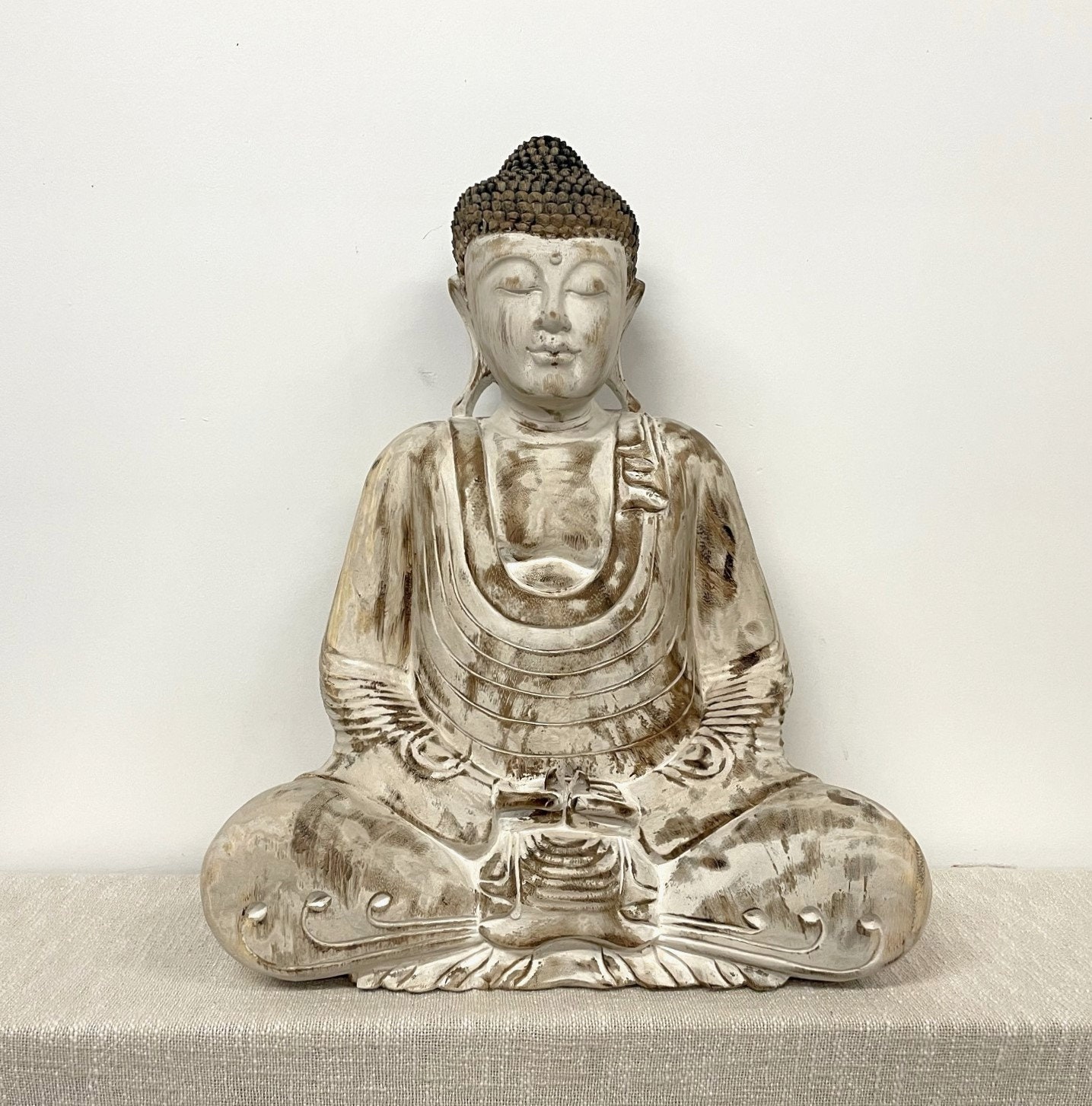 Meditation Wood sculpture from Bali  Latitudes World Décor – Latitudes  Décor