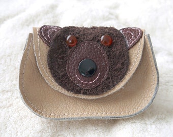 Bear coin purse