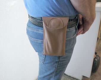 Leather smart phone case