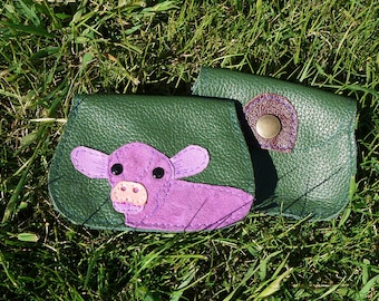 Purple Cow Purse