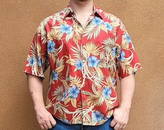 Vintage 1990s Reyn Spooner Hawaiian Camp Shirt