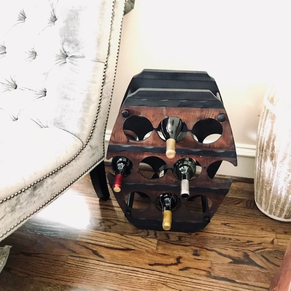 Napa Valley Vineyard Inspired Barrel Vintage Repurposed Wood Etsy