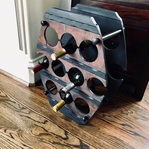 Napa Valley Vineyard Inspired Barrel Vintage Repurposed Wood Etsy