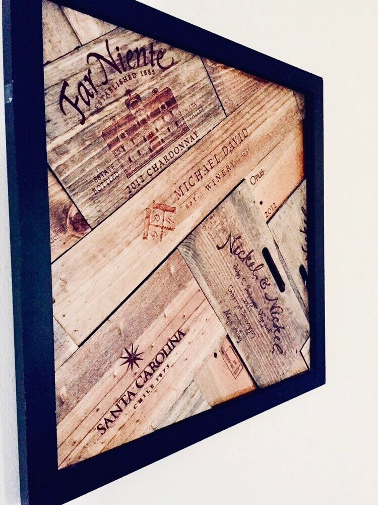 Winery Wall Art Art / Wine Decor The Vineyard | Etsy