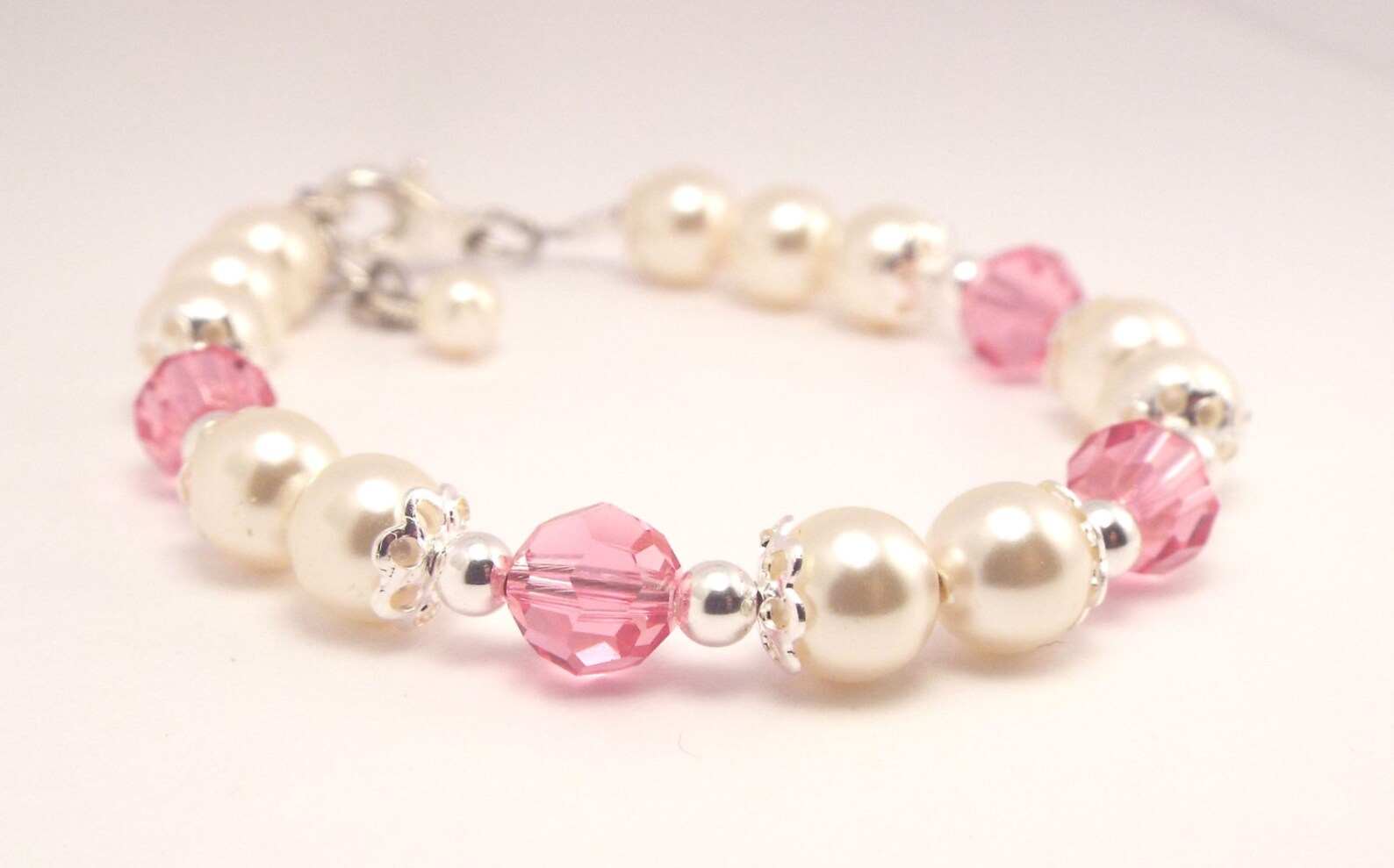 Baby Bracelet Baby Jewelry Baby Pearl Bracelet Birthstone Etsy