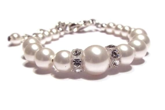 christening bracelets for baby girl