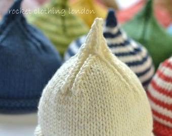 Easy PDF KNITTING PATTERN Classic Pixie Beanie