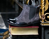 Antoinette - leather Chelsea boots
