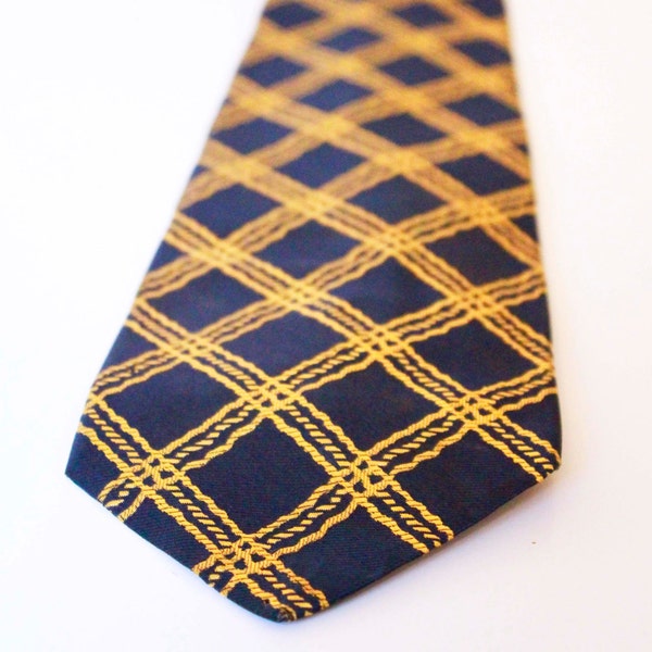 Classy Navy Lanvin Tie